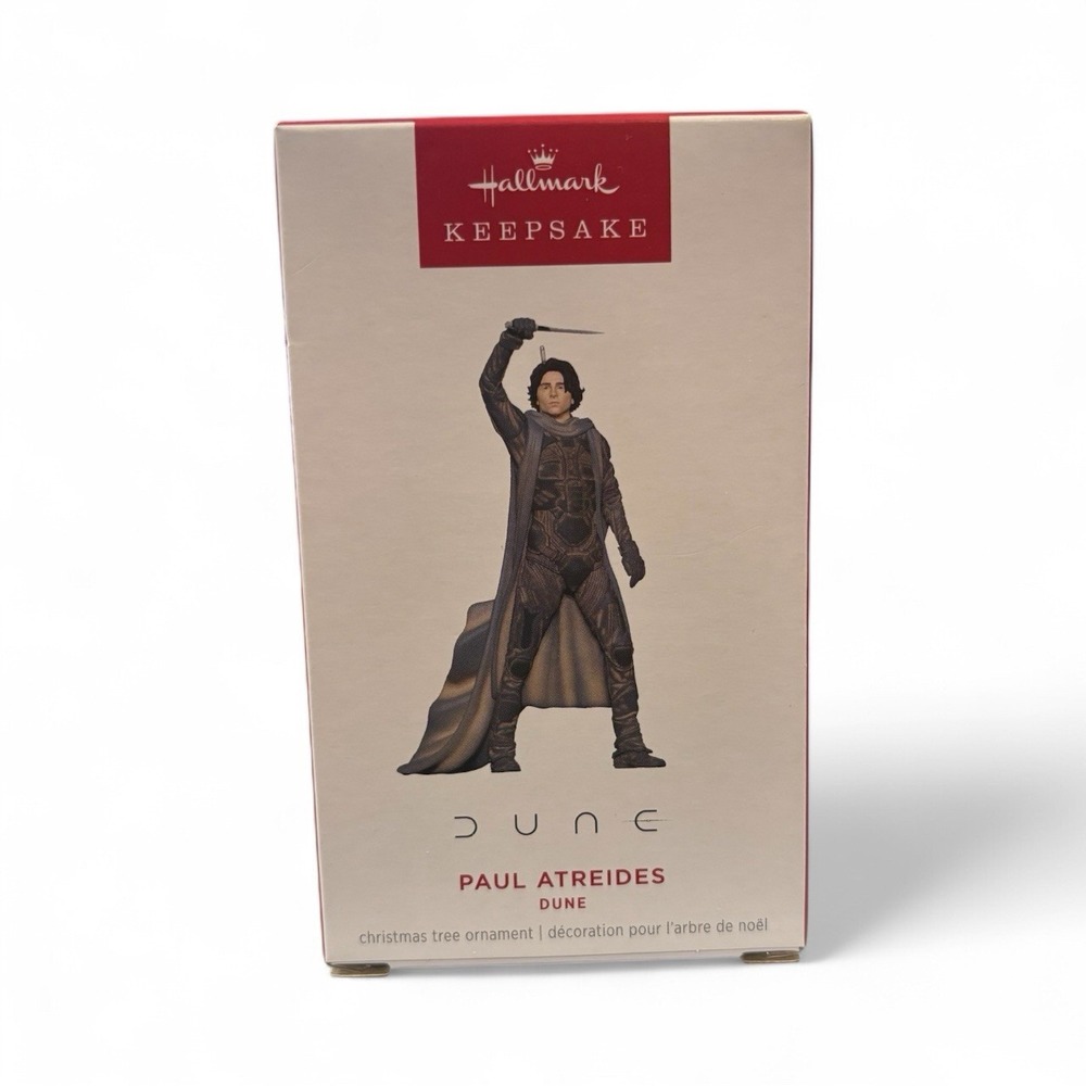 Hallmark Keepsake 2024 Ornament – Paul Atreides Dune Sci-Fi Movie Christmas